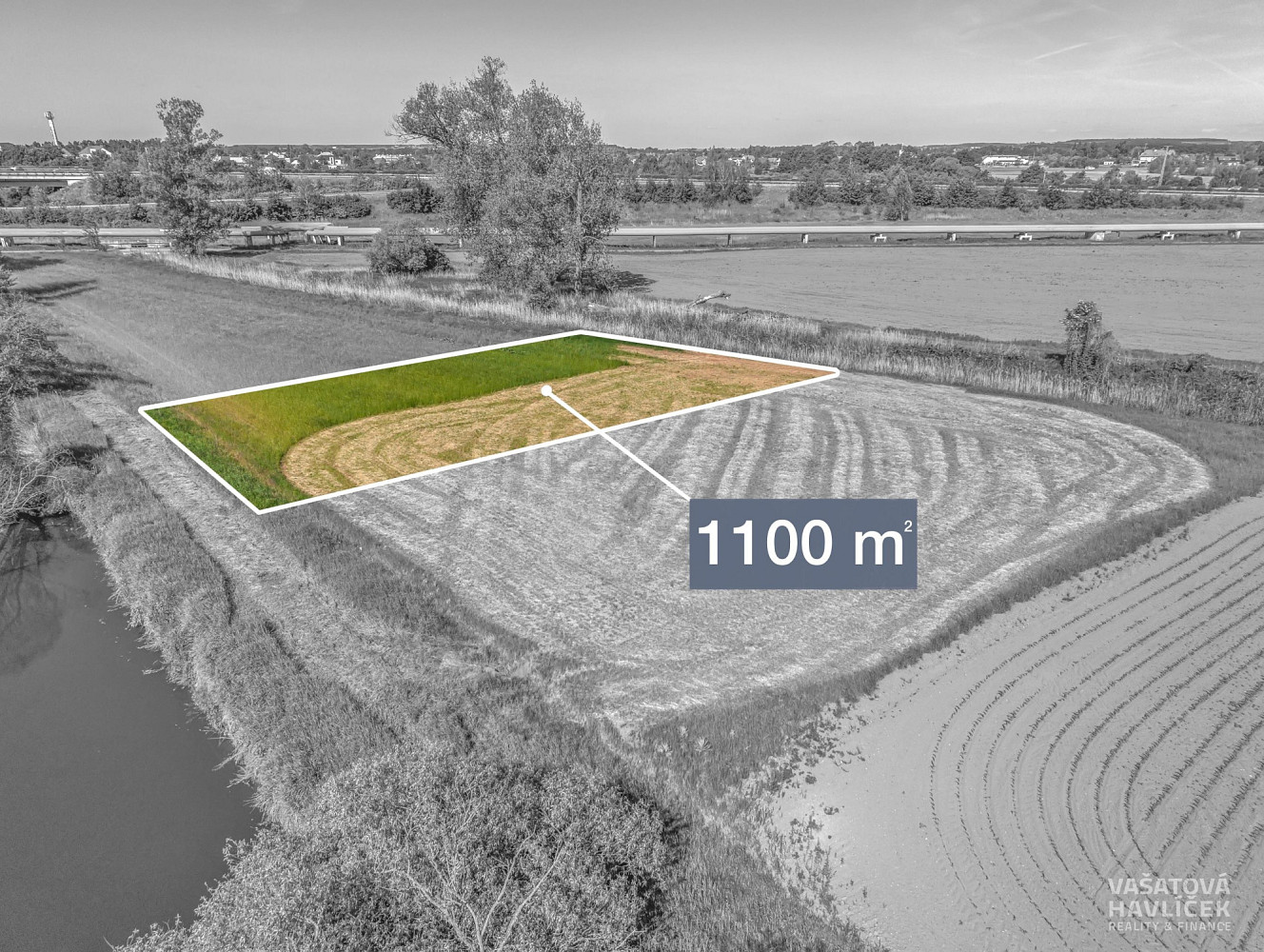 Prodej louky 1 100 m² – fotografie 2
