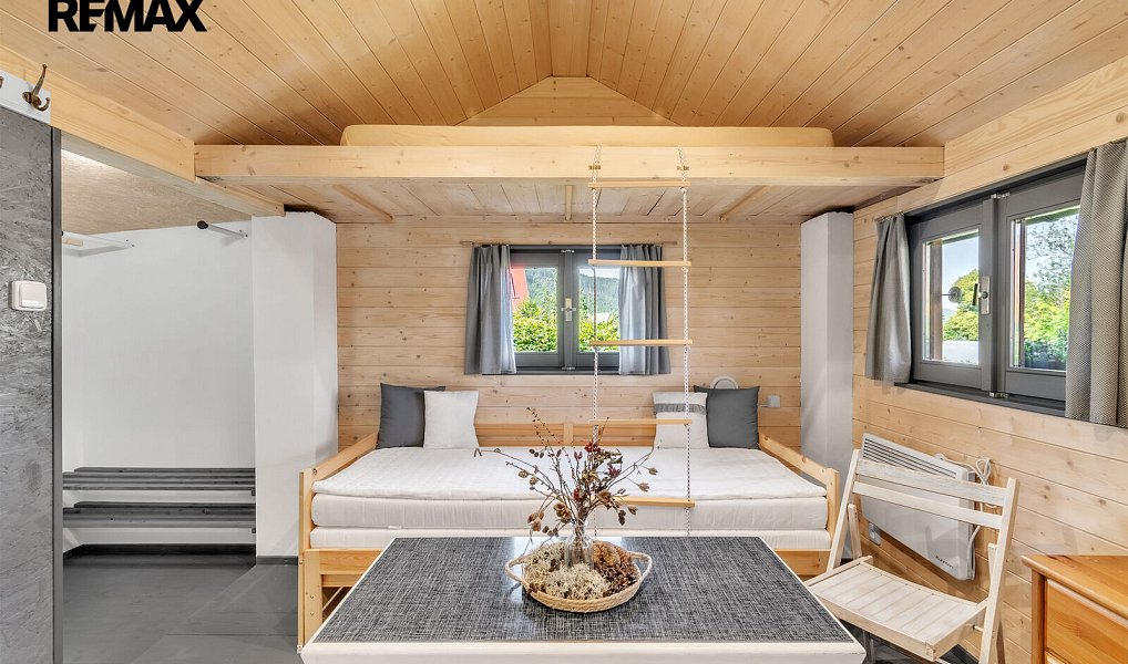 Prodej chaty/chalupy 28 m² s pozemkem 298 m², Nezdice na Šumavě – fotka 1 z 30