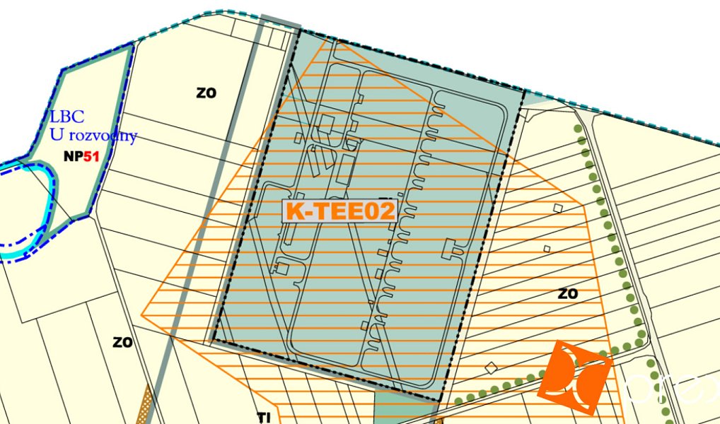 Prodej pole 5 793 m², Telnice – náhled fotky 2
