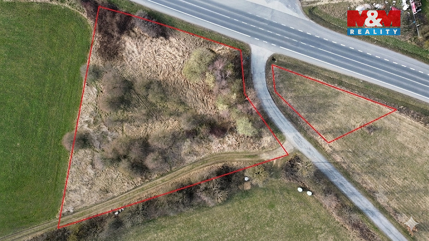 Prodej komerčního pozemku 3 819 m² – pohled 2