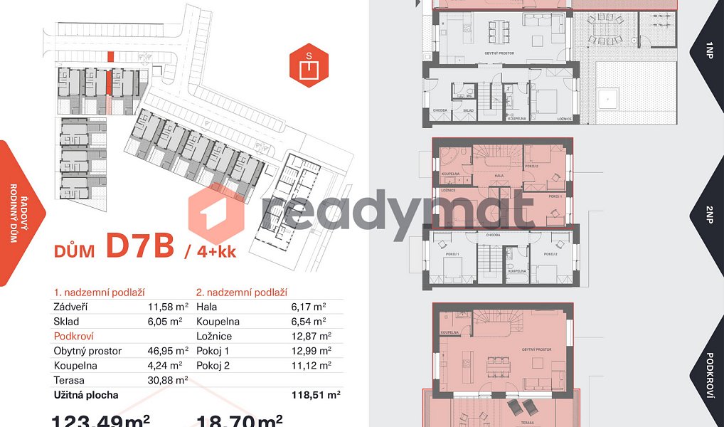 Prodej domu 118 m² s pozemkem 19 m², Břeclav – náhled fotky 4