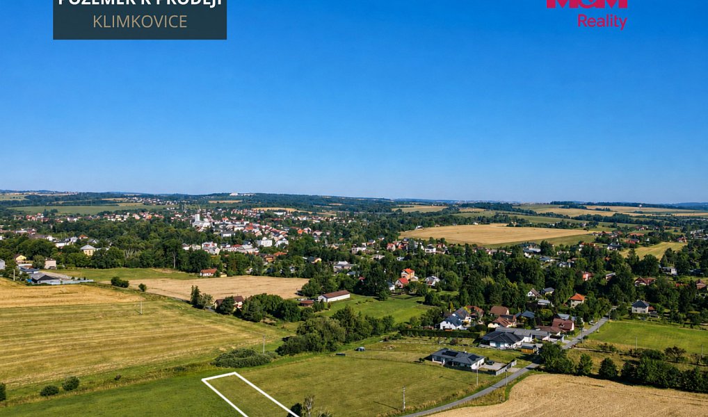 Prodej stavebního pozemku 2 000 m², Klimkovice – náhled fotky 3