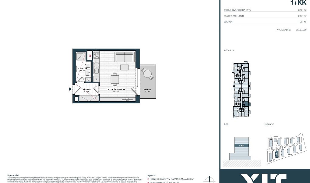 Prodej bytu 1+kk 30 m², Kladno – náhled fotky 2