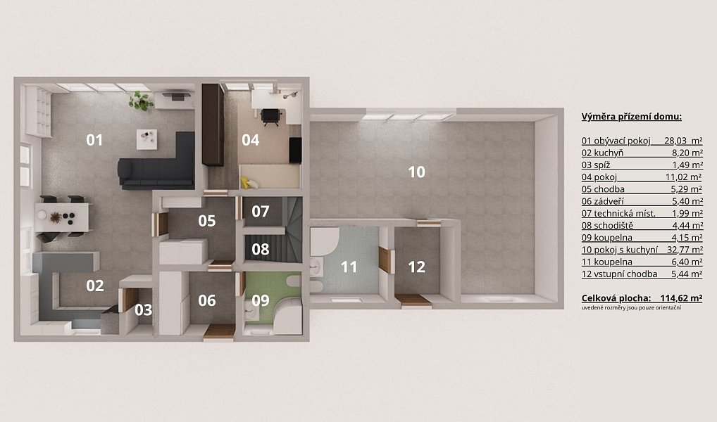 Prodej domu 179 m² s pozemkem 1 078 m², Skuhrov – náhled fotky 38