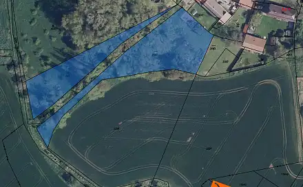 Prodej pozemku 563 m², Modlany, okres Teplice