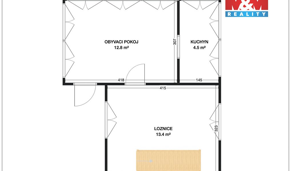 Prodej chaty/chalupy 70 m² s pozemkem 38 m², Jílové u Prahy – náhled fotky 16