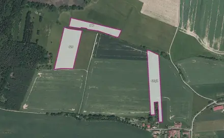 Prodej pole 61 363 m², Bernartice - Rakov, okres Písek