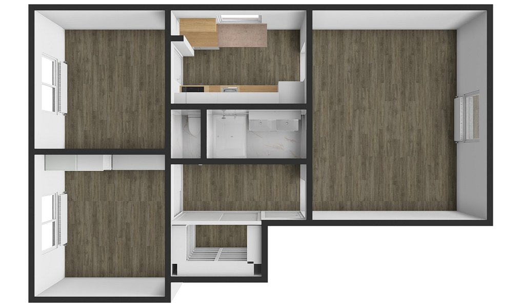 Prodej bytu 3+1 61 m², Brumov-Bylnice – náhled fotky 26
