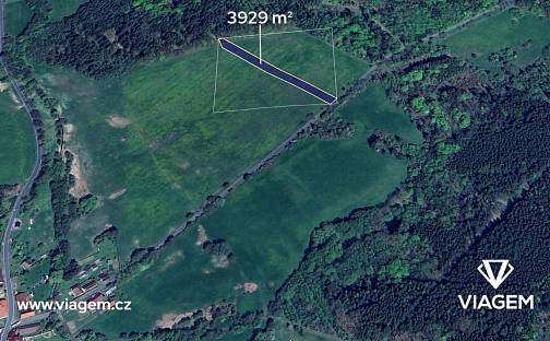 Prodej pole 436 m², Plánice, okres Klatovy