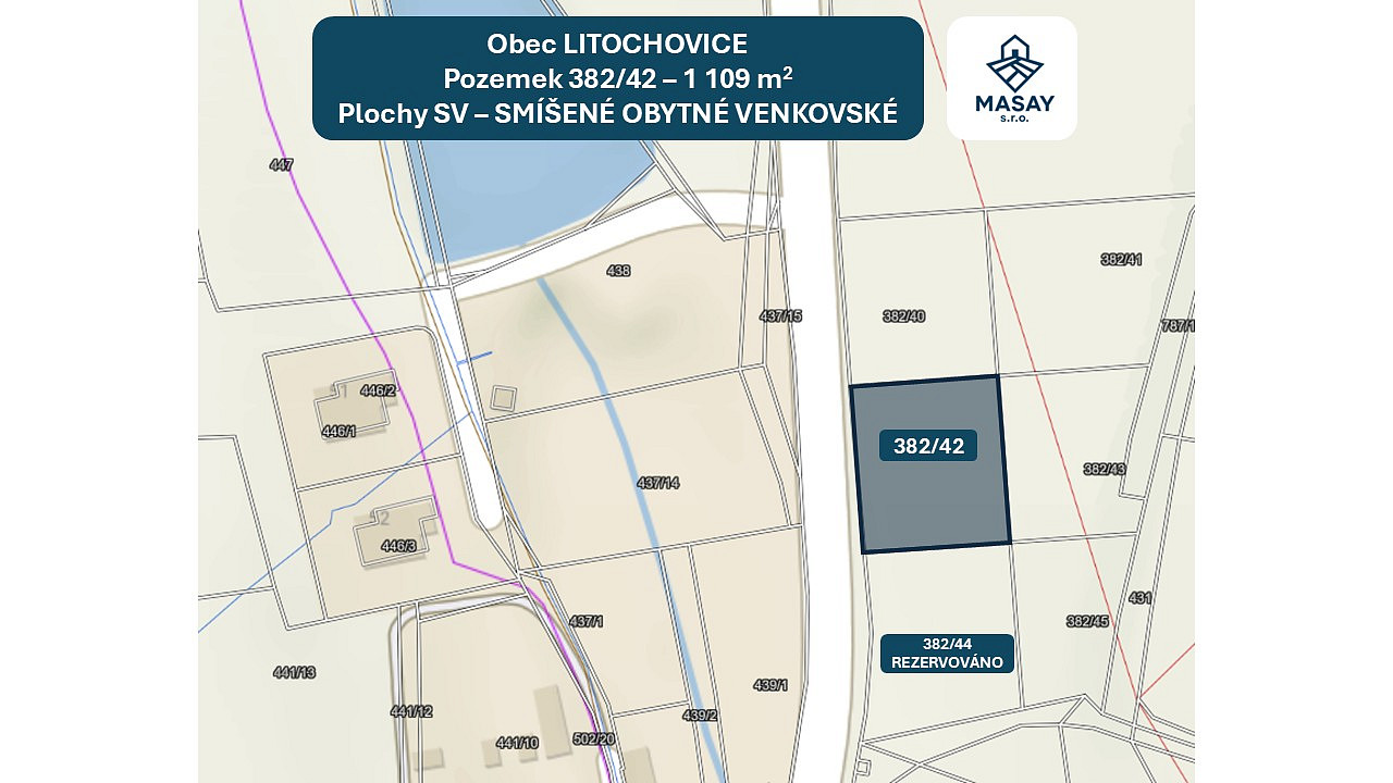 Prodej stavebního pozemku 1 109 m² – fotografie 3