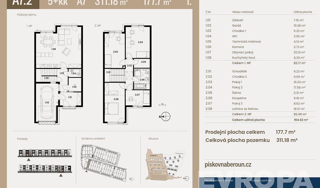 Prodej domu 177 m² s pozemkem 311 m², Beroun – náhled fotky 11