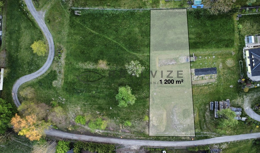 Prodej stavebního pozemku 1 200 m², Doudleby – náhled fotky 2