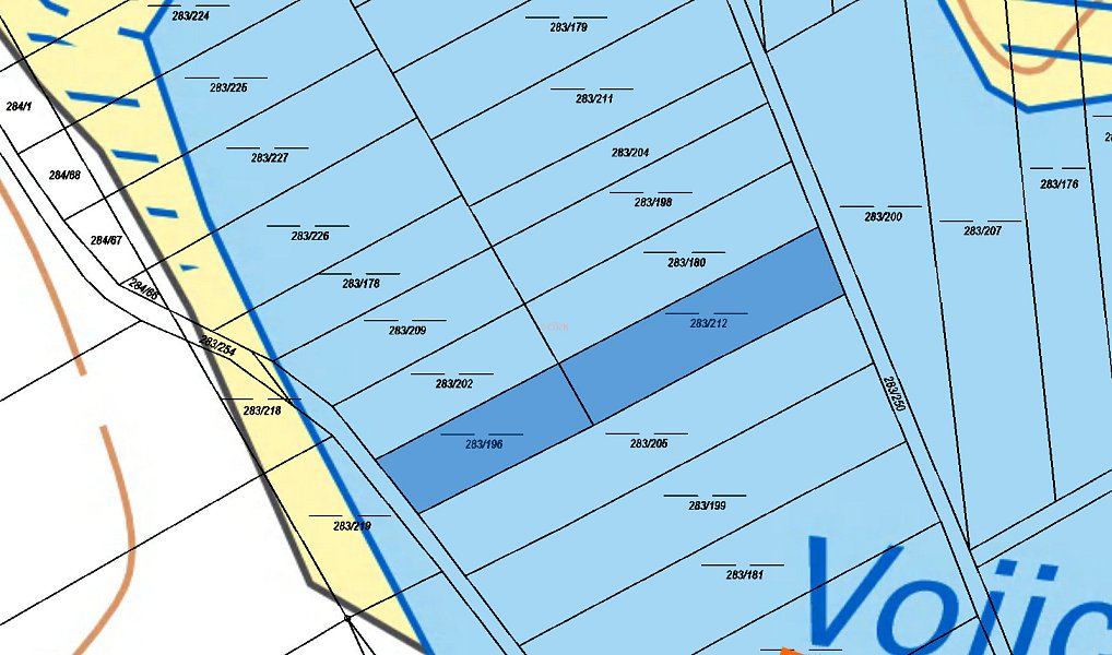 Prodej vodní plochy 1 209 m², Konecchlumí – náhled fotky 3