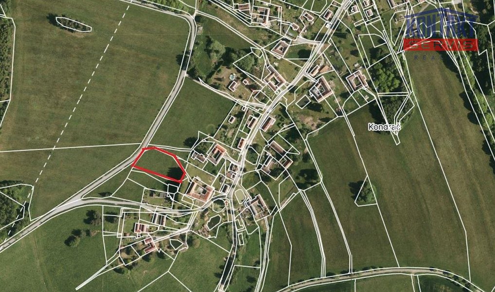 Prodej stavebního pozemku 2 587 m², Trhové Sviny – náhled fotky 2