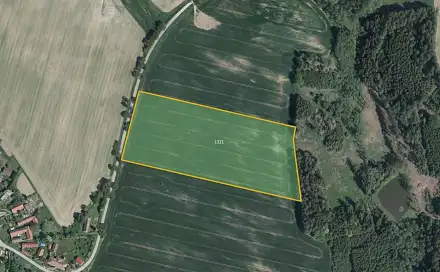 Prodej pole 9 679 m², Lukavec - Velká Ves, okres Pelhřimov