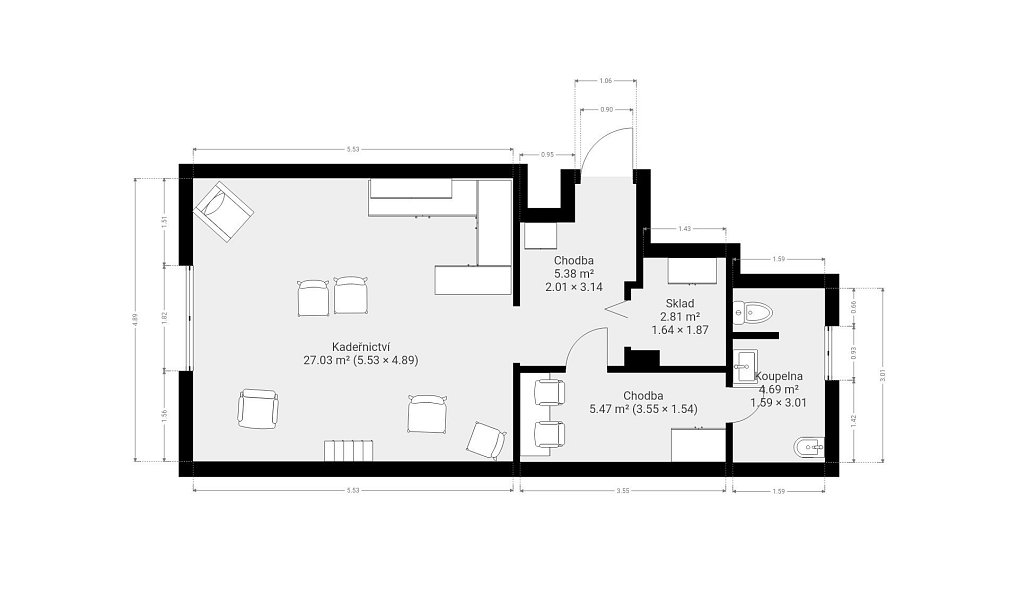 Prodej kanceláře 45 m², Lanškroun – náhled fotky 23