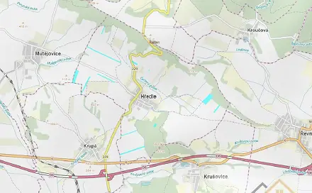 Prodej pole 42 018 m², Hředle, okres Rakovník