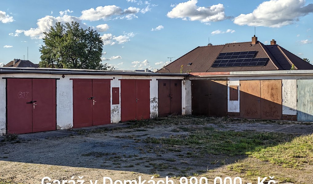 Zděná garáž 18 m² s elektřinou – ulice Arbesova, Třebíč, Třebíč – náhled fotky 3