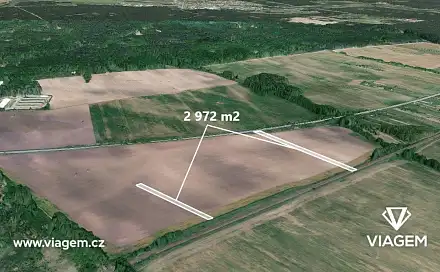 Prodej pole 1 486 m², Rohatec, okres Hodonín