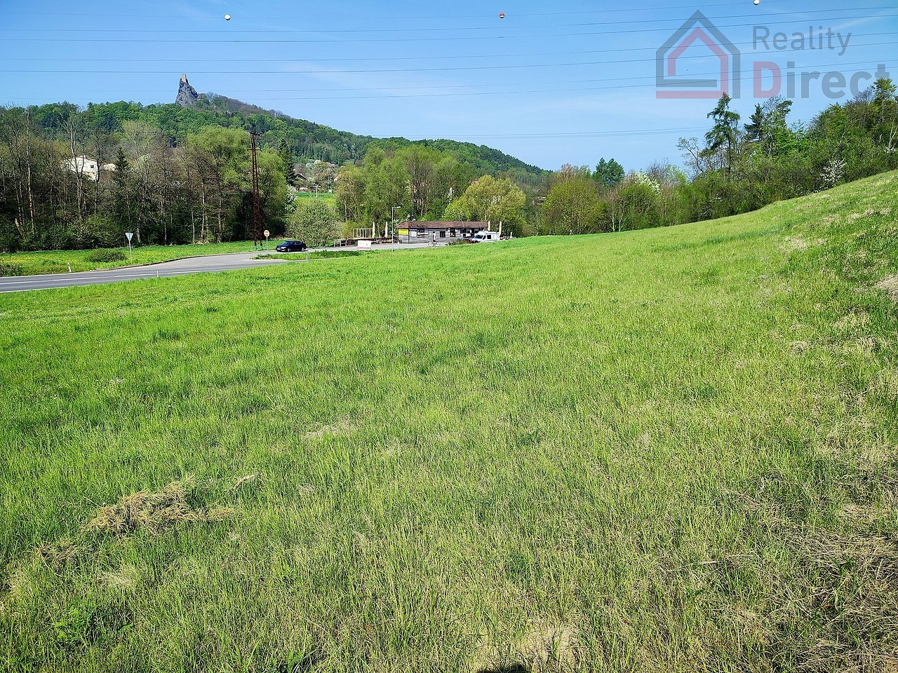 Prodej stavebního pozemku 3 070 m² – pohled 5