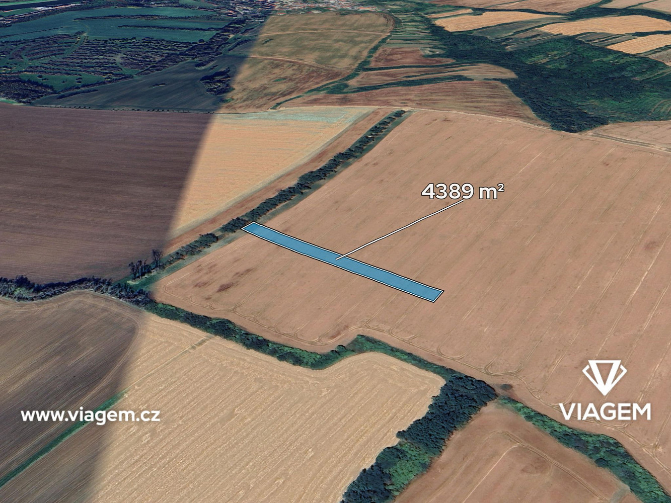 Prodej pole 4 389 m²