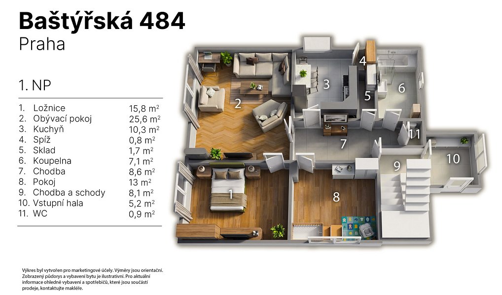 Prodej domu 267 m² s pozemkem 558 m², Praha – náhled fotky 17