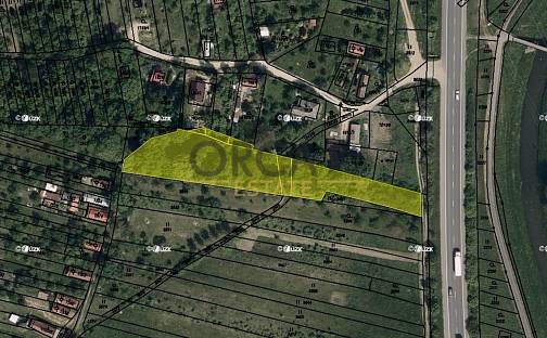 Prodej pole 2 523 m², Uherský Brod, okres Uherské Hradiště
