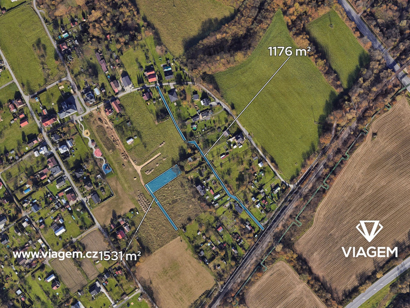 Prodej zahrady 1 240 m² – fotografie 2