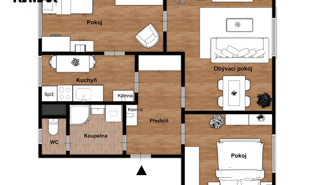 Prodej bytu 3+1 80 m², Louny – náhled fotky 11