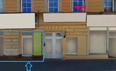 Pronájem kanceláře 50 m², Masarykovo náměstí, Přelouč, okres Pardubice