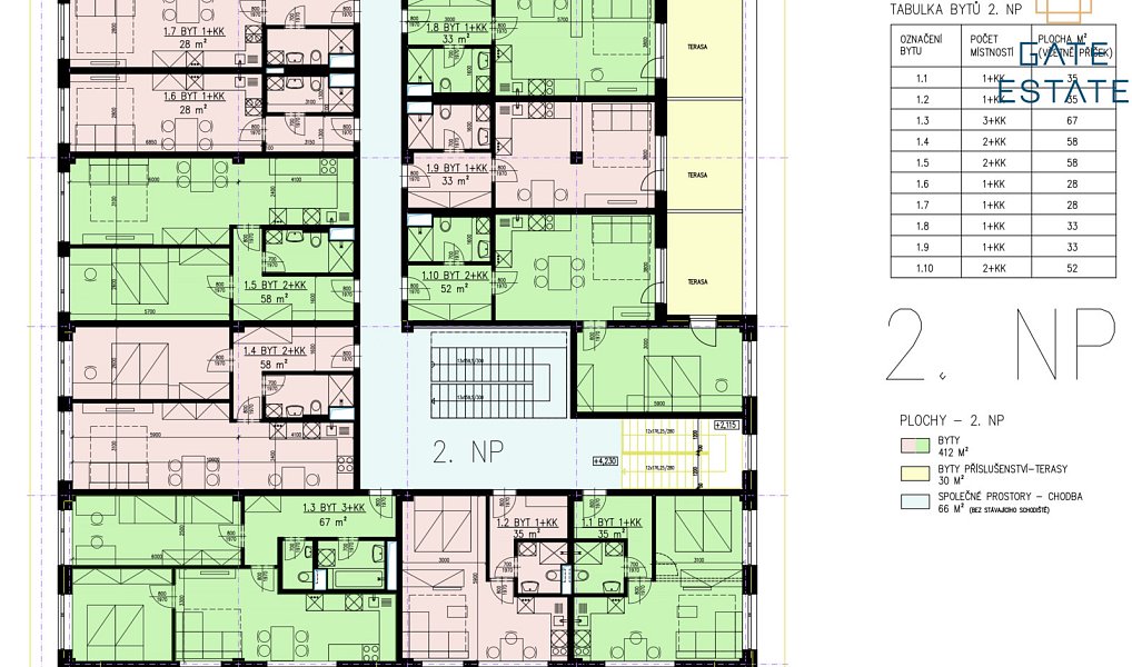 Pronájem bytu 2+kk 58 m², Bystřice pod Hostýnem – náhled fotky 11