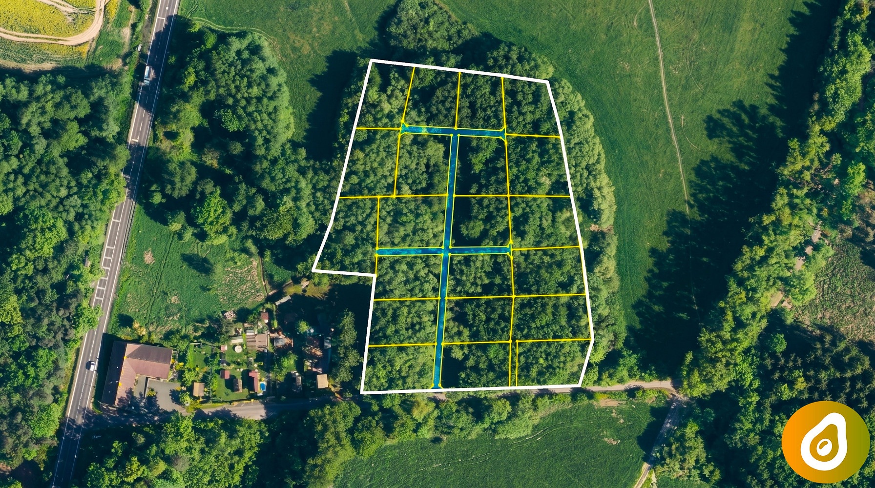 Prodej louky 532 m² – fotografie 2