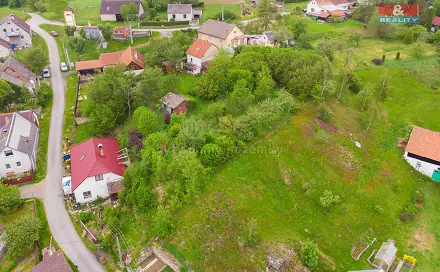 Prodej stavebního pozemku 987 m², Strmilov, okres Jindřichův Hradec