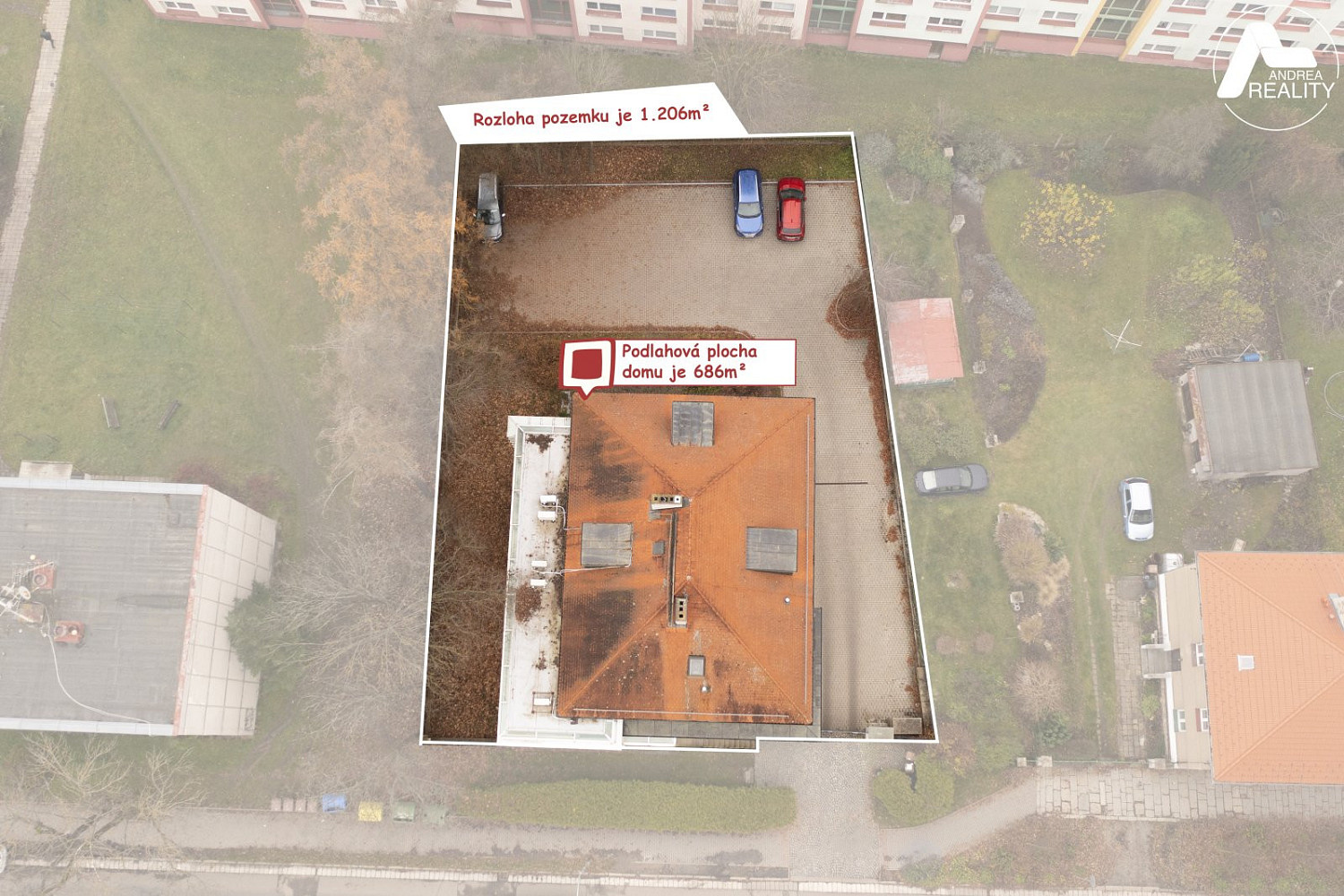 Prodej kanceláře 686 m² – fotografie 3
