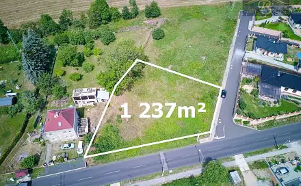 Prodej stavebního pozemku 1 237 m², Telnice - Varvažov, okres Ústí nad Labem