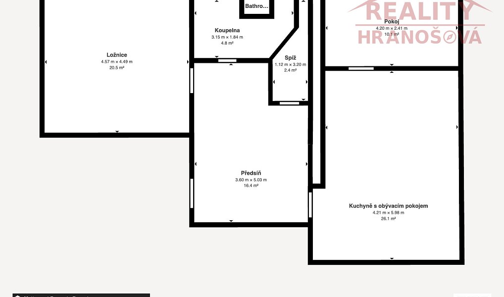 Prodej bytu 3+kk 78 m², Ostrava – náhled fotky 13