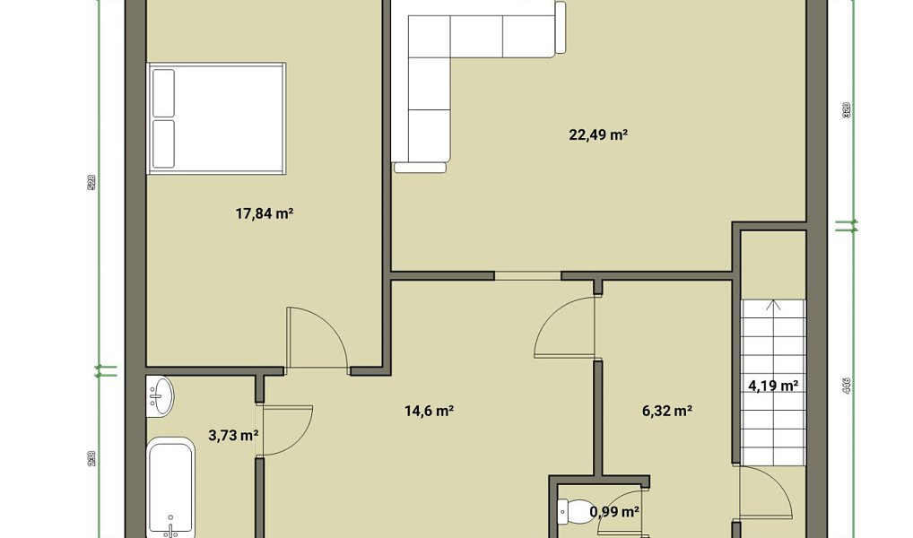 Prodej domu 130 m² s pozemkem 662 m², Dasnice – náhled fotky 10
