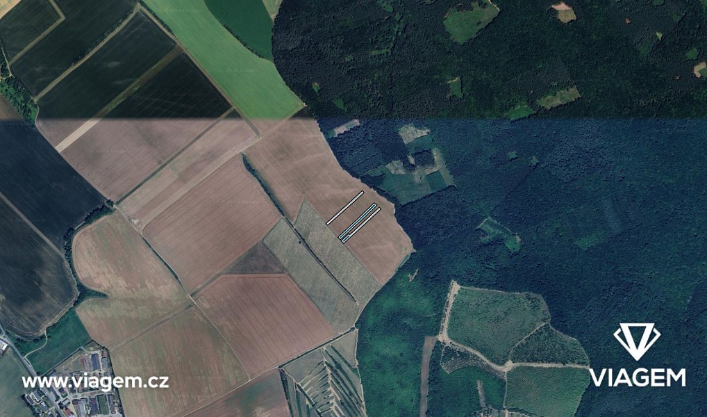 Prodej pole 572 m², Kunovice – náhled fotky 3