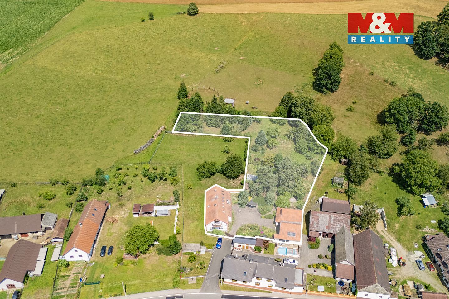 Prodej domu 248 m² s pozemkem 3 526 m²