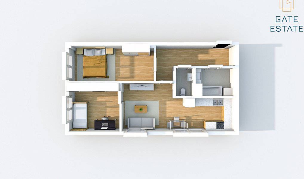 Pronájem bytu 3+kk 67 m², Bystřice pod Hostýnem – náhled fotky 12