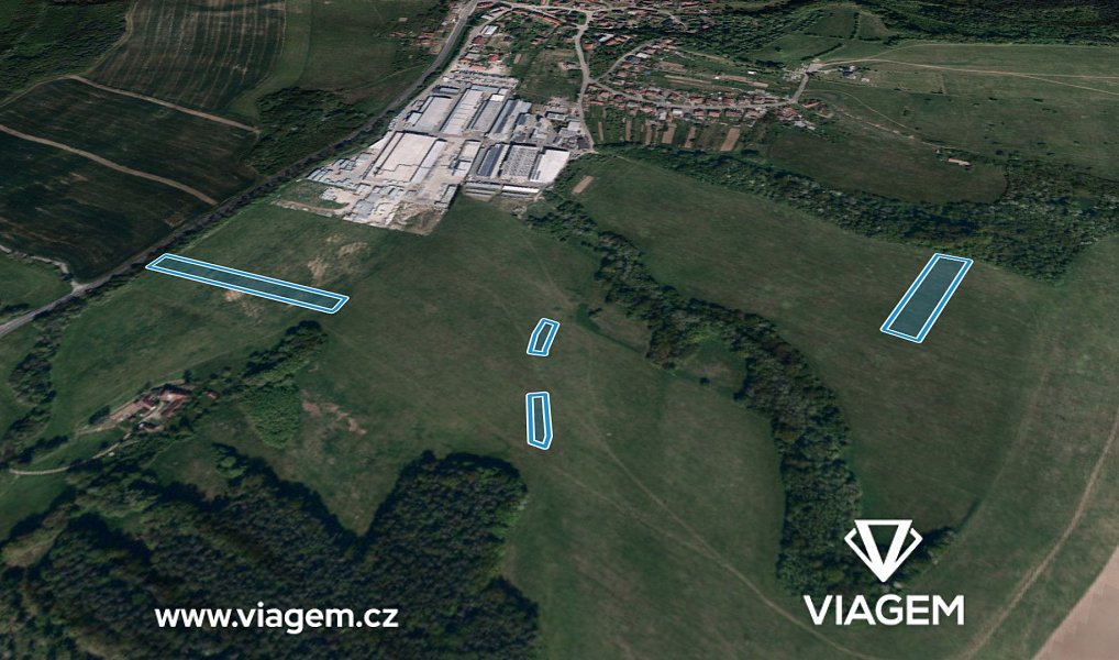 Prodej pole 5 590 m², Kaňovice – náhled fotky 2