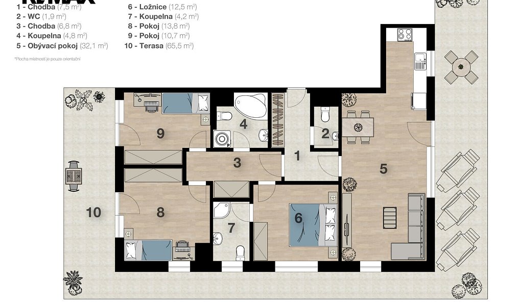 Prodej bytu 4+kk 99 m², Praha – náhled fotky 20