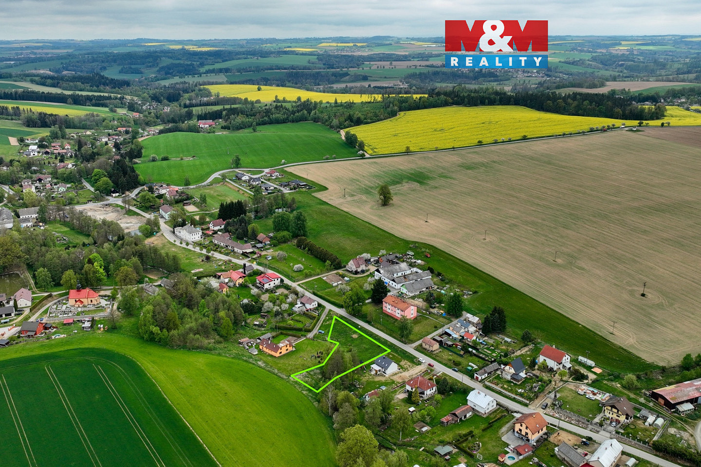 Prodej stavebního pozemku 2 109 m²