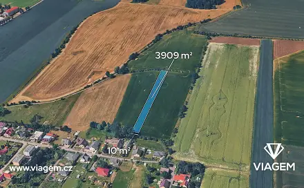 Prodej pole 653 m², Hustopeče nad Bečvou, okres Přerov