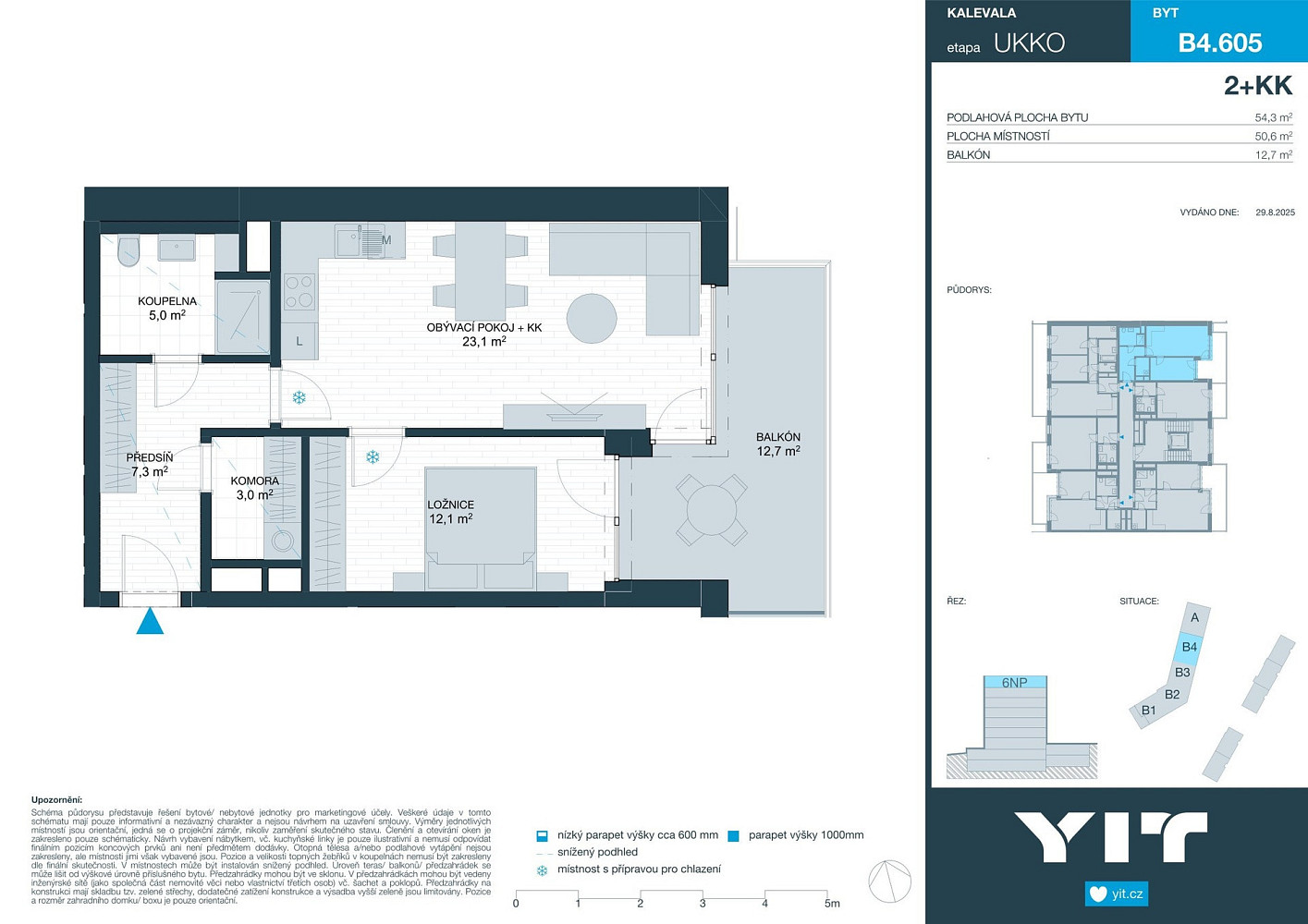 Prodej bytu 2+kk 51 m² – fotografie 2