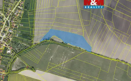 Prodej pole 27 713 m², Jenišovice, okres Chrudim