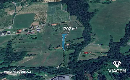 Prodej zahrady 851 m², Jablůnka, okres Vsetín