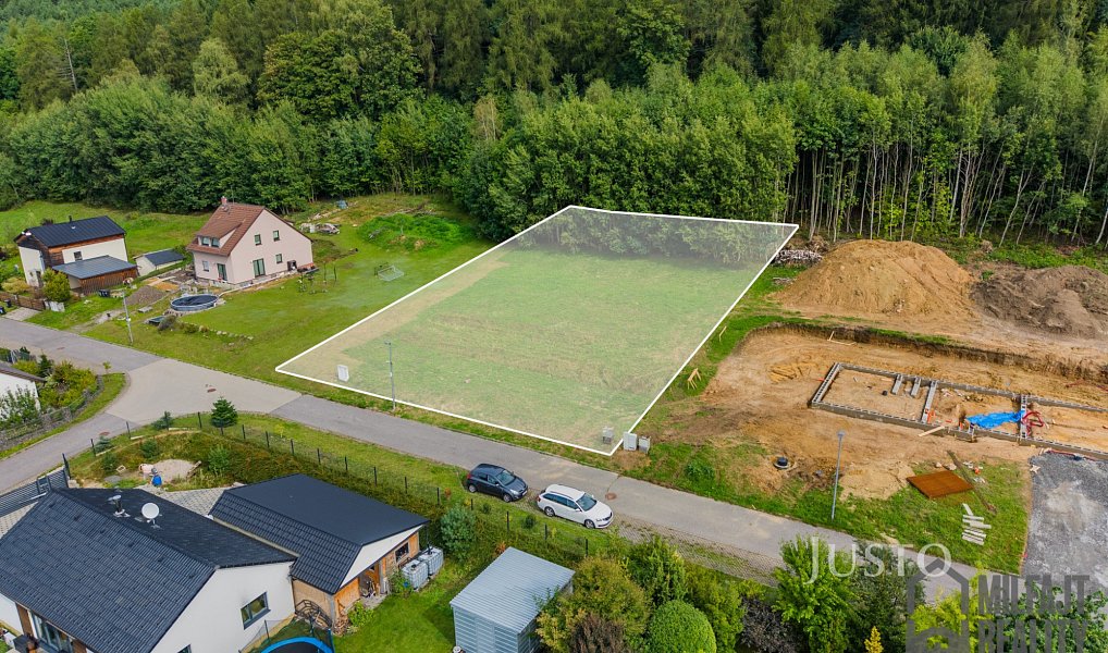 Prodej stavebního pozemku 1 402 m², Hodkovice nad Mohelkou – náhled fotky 3