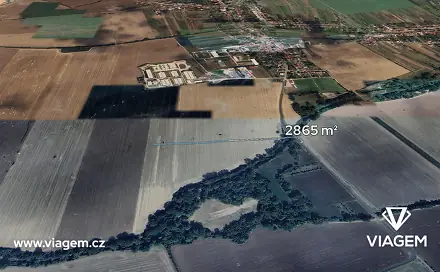 Prodej pole 1 432 m², Hroznová Lhota, okres Hodonín