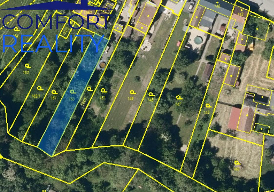 Prodej stavebního pozemku 466 m²